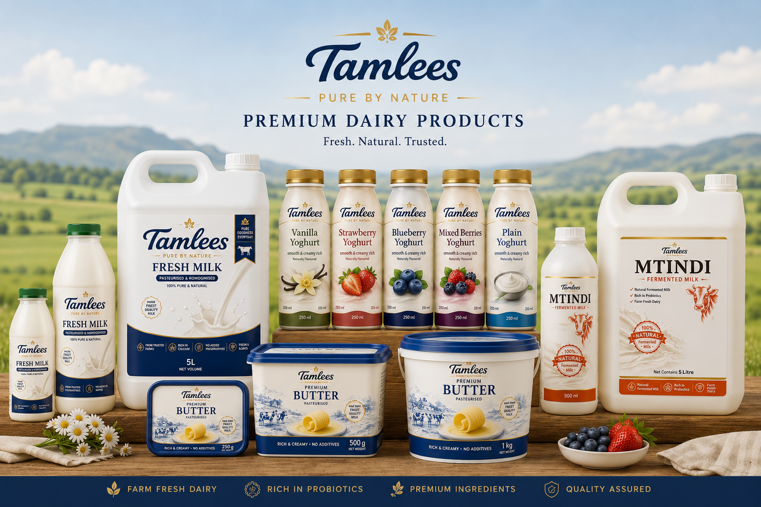 Pure pasture-fed DAIRY HUB